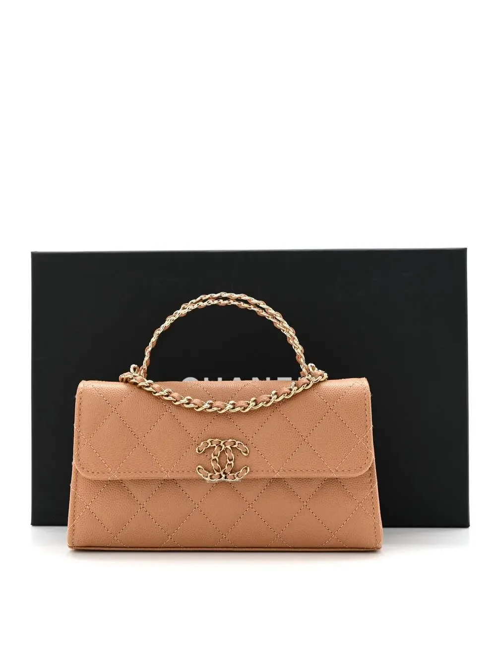 Chanel Caviar Quilted Chain Match Top #335697C55B